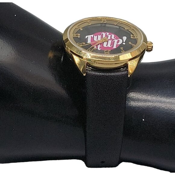 Kate Spade Ladies Quartz Watch Rare Paint the Town Pink 34mm 7" Band Turn it Up - Picture 12 of 16